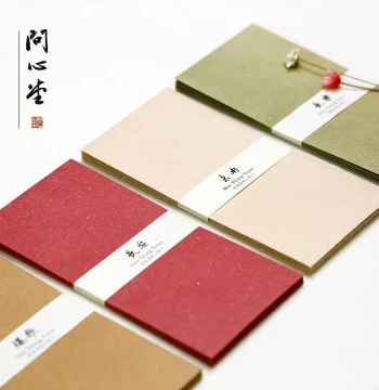 [Wenxintang] Traditional Chinese Envelopes, Calligraphy Letter Paper, Xuan Paper, New Cultural Creative Retro Style Invitations, Marriage Certificates, and Red Packets