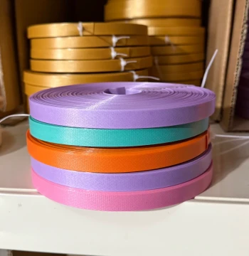 Handmade DIY Woven Vegetable Basket Kit with Colorful Soft PP Straps, Student Craft Project and Community Team-Building Material