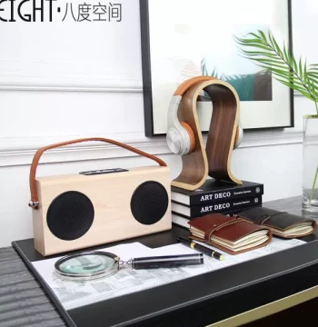 Modern Luxury Decorative Magnifier - Creative Desk Ornament for Model Rooms & Studies