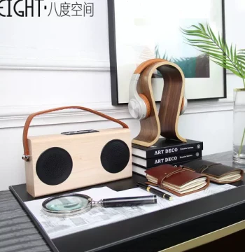 Modern Luxury Decorative Magnifier - Creative Desk Ornament for Model Rooms & Studies