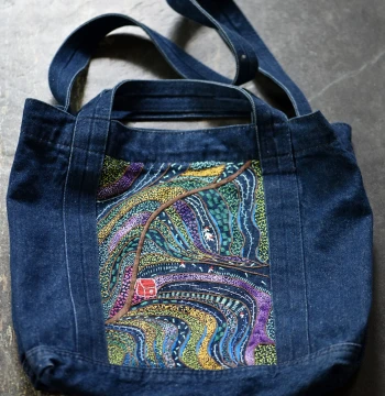Spring Plowing Design by Songguoguo - Original Handmade Bag DIY Fabric Kit with European-Style Embroidery for Adults