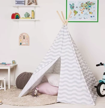 Direct Sales Indian Style Children Indoor Tent Playhouse Children Tent Wooden Tent