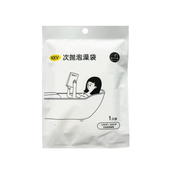 KKV Disposable Bathtub Liners for Home, Travel, and Hotels - Hygienic One-Time-Use Bath Tub Covers in Multi-Pack