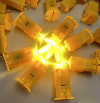Lantern Wick LED Beads Electronic Bulb Handmade DIY Material Accessories Small Light Glowing Lamp Dedicated Built-in