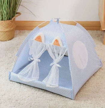 Manufacturer Summer Cat House, Pet Tent Bed, Four-Season Usable, Foldable and Detachable/Washable Pet Supplies, Pet Bed