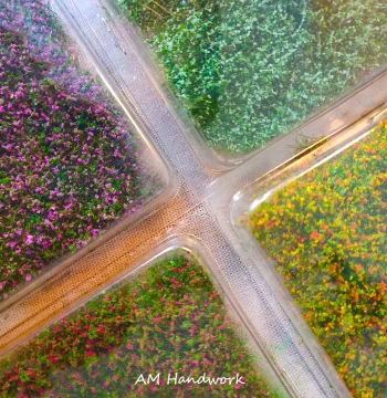 Miniature Landscape DIY Craft Supplies: Plants, Shrubs, Flowers, and Bushes for Junk Journal Scenery Decoration
