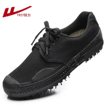 Warrior Liberation Shoes for Men and Women, Camouflage Anti-Slip Wear-Resistant Hiking Work Shoes, Breathable Canvas Low-Top Trekking Shoes