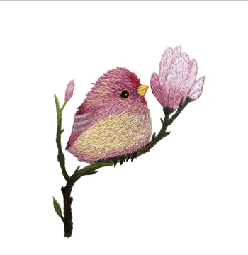 Su Embroidery DIY Beginner Kit Zero-Basis Stitch Cute Bird Handmade Embroidery Decorative Painting Non-