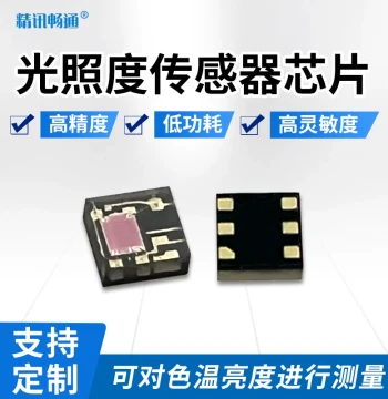 Illuminance Sensor Module JBH1750 for Ambient Light Intensity Detection with Photodiode Chip