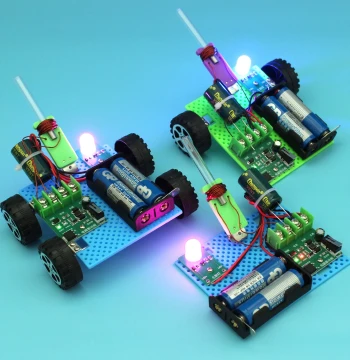 Electromagnetic Cannon Artillery Tank Kit, Science Project, Student Handcraft Assignment, Electronic DIY Birthday Gift