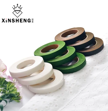 Xinsheng Floral Kit - Bouquet Fresh Flower Mesh Packaging, Green Paper, Tape & Tools for DIY Rose Making