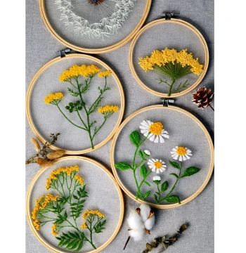 Embroidery DIY Kit for Beginners, Kids, and Students – Handmade Craft Gift Set