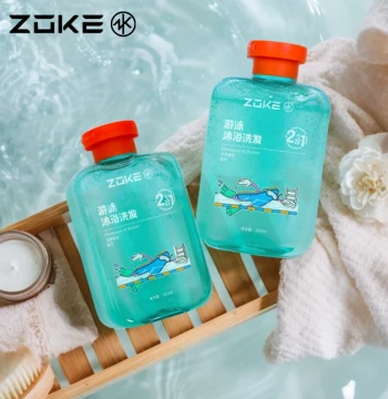 Zoke Chlorine-Removing Shampoo & Body Wash 2-in-1 for Swim Training, Anti-Chlorine Care for Men & Women, 320ML