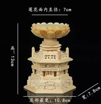Miyu New Chinese Style Auspicious Elephant with Ruyi, Ceramic Elephant in Song Dynasty Style, Retro Decoration for Study, Entryway, Living Room, Desktop Ornament