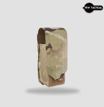 PEW TACTICAL BFG Style Molle Smoke Grenade Pouch - Multi-Purpose Flip-Top Utility Bag PH103