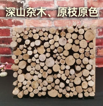 Framed Stacked Firewood for Outdoor Bonfires, Courtyards, Rural Camping, Heating, Cooking, Fireplace Decor, and Homestay Landscape Display
