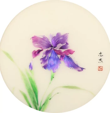 Suzhou Embroidery DIY Kit for Beginners – Traditional Chinese Style Stitching Set with Orchid and Peony Patterns