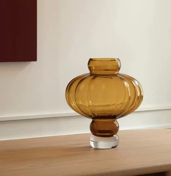 Mid-Century Modern New Chinese Style Retro Decor – Premium Artistic Soft Furnishing for Dining Room, Entryway, and Living Room Flower Arrangement