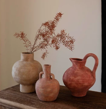 Vintage Creative Ceramic Vase - Chinese Style Premium Hydroponic Fresh/Dried Flower Arrangement for Living Room & Dining Table