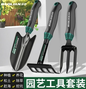 Baolian Gardening Tool Set - Mini Shovel & Rake for Home Planting, Digging, Vegetable Growing & Beach Combing