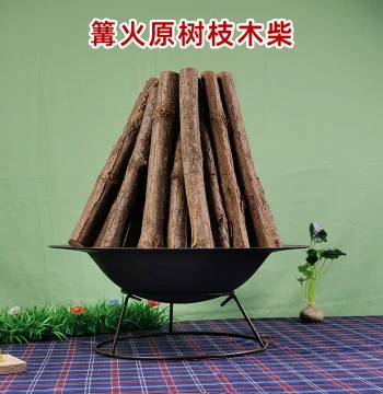 Natural Branch Firewood for Outdoor Camping, Heating, Cooking with Pots, Family Gatherings, Camp Activities, Lighting, and Insect Repellent