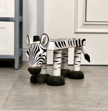 Animal Solid Wood Creative Baby Stool Small Stool Hand-Carved Gift Home Decor Soft Furnishing Cute Ornament