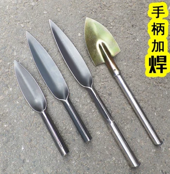 Small Shovel Manganese Steel Trowel, Tool for Picking Termite Mushrooms and Digging Wild Vegetables, Outdoor Gardening Pointed Thickened Flower Spade