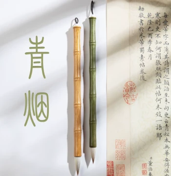 Professional Calligraphy Brush Set for Beginners - Huzhou Lake Brushes with Mixed, Wolf, and Goat Hair for Regular, Small, Clerical, Running, and Seal Scripts - Ideal Gift