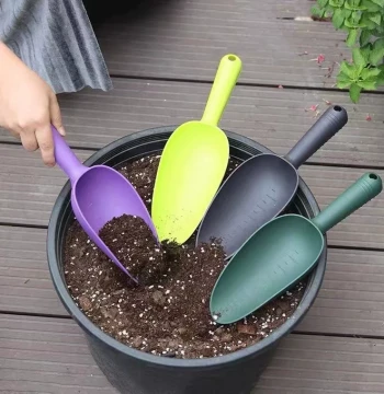 Thickened Plastic Shovel for Succulent Soil, Cat Litter, Balcony Gardening, Soil Loosening, Digging, and Flower Planting