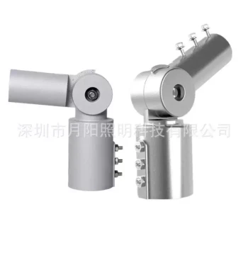 Headlamp Adapter: 60mm Aluminum Alloy Adjustable Universal Joint Connector for Headlamps