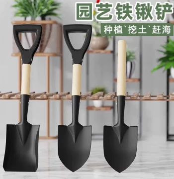 Gardening Tools for Flower Planting, Beach Clam Digging, Vegetable Growing, and Succulent Care; Small Outdoor Shovels and Spades