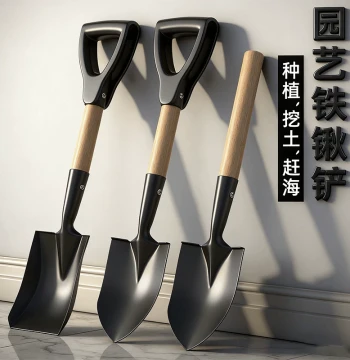 Heavy-Duty Manganese Steel Shovel for Gardening, Farming, and Outdoor Use