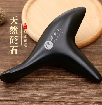 Bian Doctor Bian Stone Massage Tool - Meridian Foot Reflexology Point Massager for Head Therapy and Muscle Release