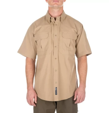 Special Offer 5.11 71152 Cotton Special Duty Short-Sleeve Tactical Shirt, 100% Cotton Breathable Outdoor Military Enthusiast Men's Summer Style