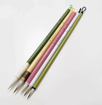 [5-Piece Small Brush Set] for Small Running Script, Regular Script, Chinese Painting, Gongbi, Flower-Bird, Freehand, Watercolor, Line Drawing