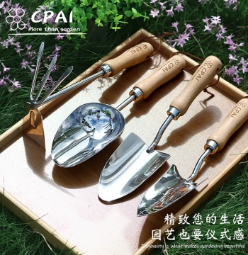 Stainless Steel Gardening Tool Set - 3-Piece Kit with Small Shovels for Planting, Digging, and Succulent Pots