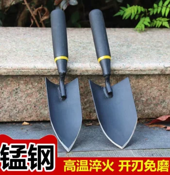 Heavy-Duty Manganese Steel Mini Shovel for Gardening, Farming, Planting, Digging, and Beach Combing