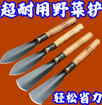Manganese Steel Mini Gardening Trowel for Home and Outdoor Use - Ideal for Digging Soil, Wild Vegetables, and Planting