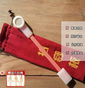 Silicone Patting Board for Meridian Tapping, Full-Body Massage, and Neck-Shoulder Relief