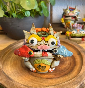Chenxue Jingdezhen Handmade Ceramic Pixiu Tea Pet Incense Burner - Backflow Incense Holder Ornament for Creative Business Gifts