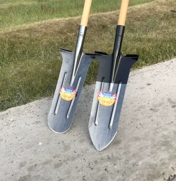 Heavy-Duty Pointed Shovel for Agriculture and Gardening - Manganese Steel Tree Digging Spade for Transplanting, Yam Harvesting, Trenching, and Vegetable Planting