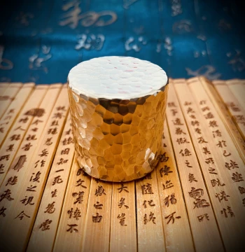 Lou Bu'er Handmade Solid Brass Lid Rest for Zisha Teapots - Kung Fu Tea Accessory