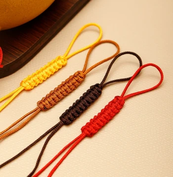 Handwoven Teapot Cord Set for Kung Fu Tea Ceremony – Anti-Slip Lid Strings for Zisha Teapots and Cups