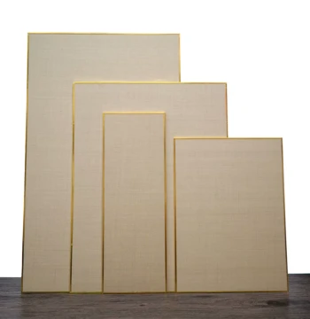 Juwentang Fine Brush Painting Sized Silk Card Large Thickened Hard Card Traditional Silk Card for Chinese Bird-Flower and Landscape Boneless Painting