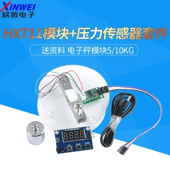 HX711 Module + Pressure Sensor Kit Load Cell Electronic Scale Module 5/10KG