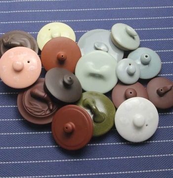 Replacement Zisha and Ge Kiln Teapot Lids: Semi-Handmade Xishi Style Covers