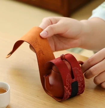 Zisha Teapot Protective Straps: Anti-Collision Bands for Travel and Storage