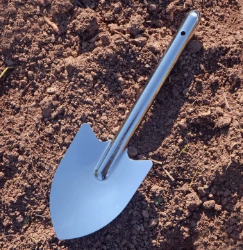 Stainless Steel Shovel Gardening Tool for Succulents, Planting Flowers, Vegetables, and Outdoor Digging