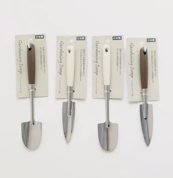 ECHO Japan-Made Stainless Steel Gardening Trowel - Soil Loosening Spade for Home Use, Succulents, Vegetable Planting, and Potted Plants