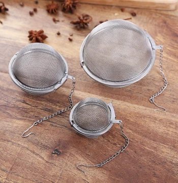New Style Stainless Steel Seasoning Ball Bag for Spices, Broth, Stewing Meat, Large Spice Infuser, Tea Ball